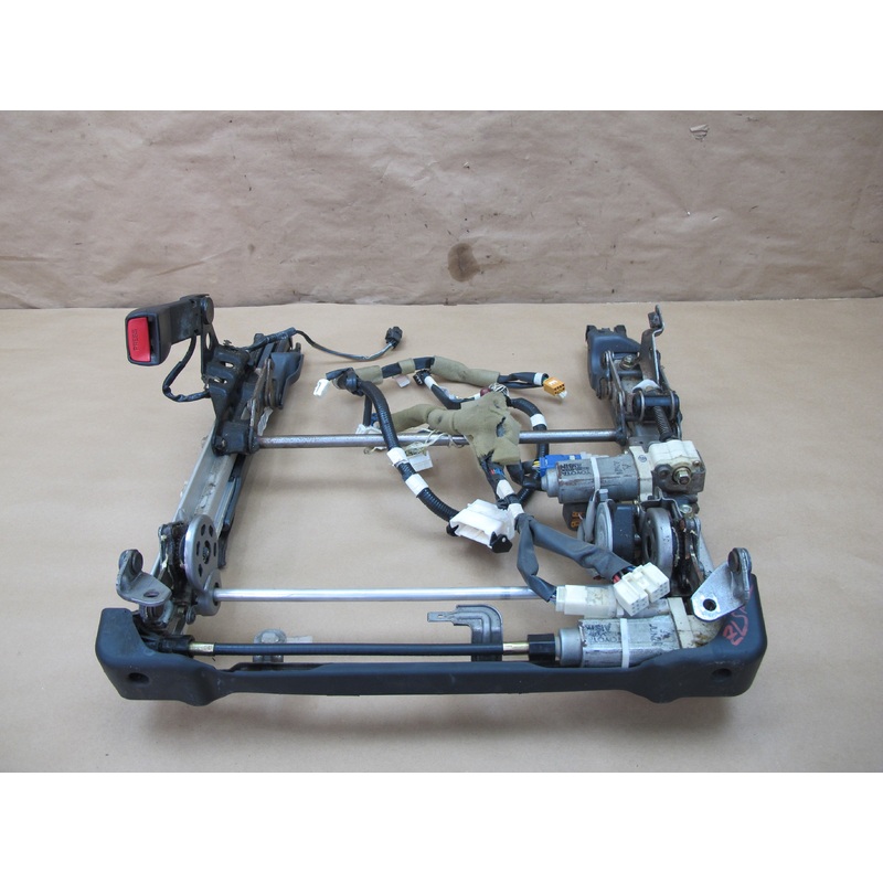 97-00 Lexus UCF20 LS400 Front Left Seat Lower Frame Track Rail w Motor OEM