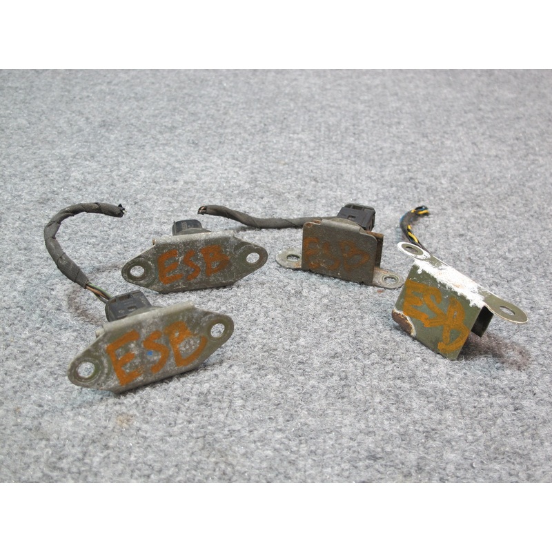 03-08 BMW E65 E66 7-SERIES Set of 4 YAW Turn Rate Acceleration Sensor OEM