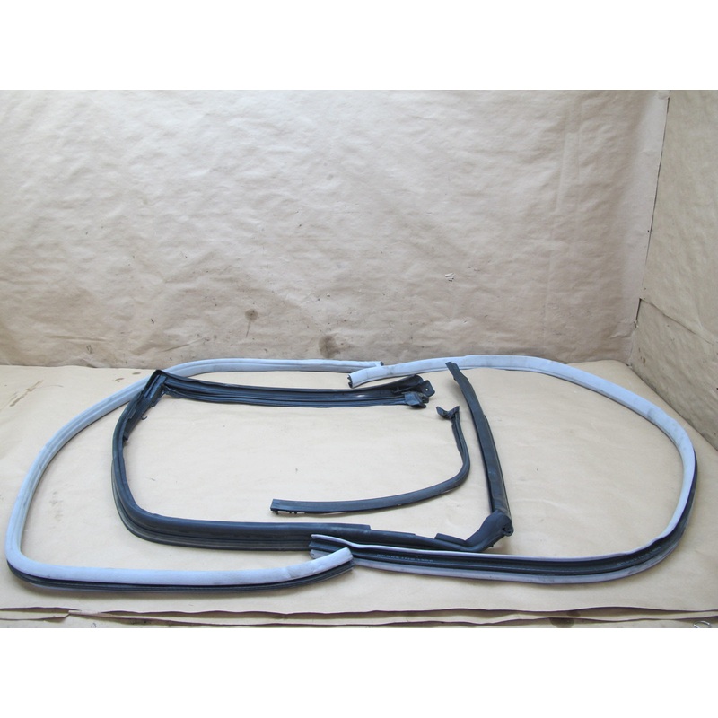 03-12 Mercedes R230 Sl-class Set of 4 Windshield & Door Weatherstrip Seal OEM