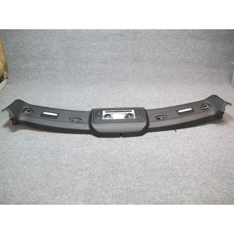 07-13 BMW E93 Convertible Front Upper Headliner Trim Cover Panel w Light OEM