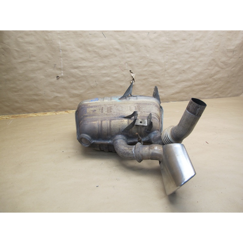 2002-2005 Porsche 911 Carrera 996 Rear Exhaust Muffler Left Driver Side W/ Tip