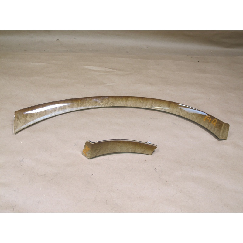 2011-2017 Infiniti QX56 QX80 Dash Wood Trim Bezel Cover Panel Set of 2