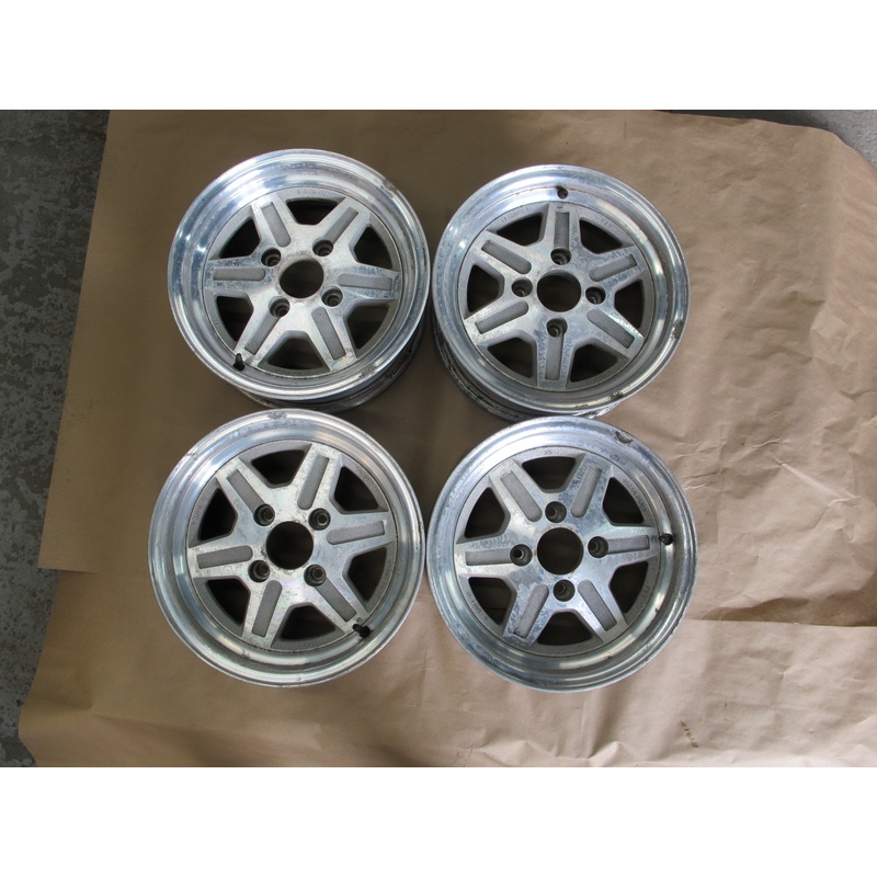 79-83 Datsun Nissan 280ZX S130 Set of 4 14" R14 Wheel Rim 14X6J ET10 OEM