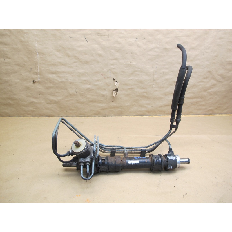 81-83 Datsun Nissan 280ZX S130 Power Steering Gear Rack w Tube Pipe Line OEM