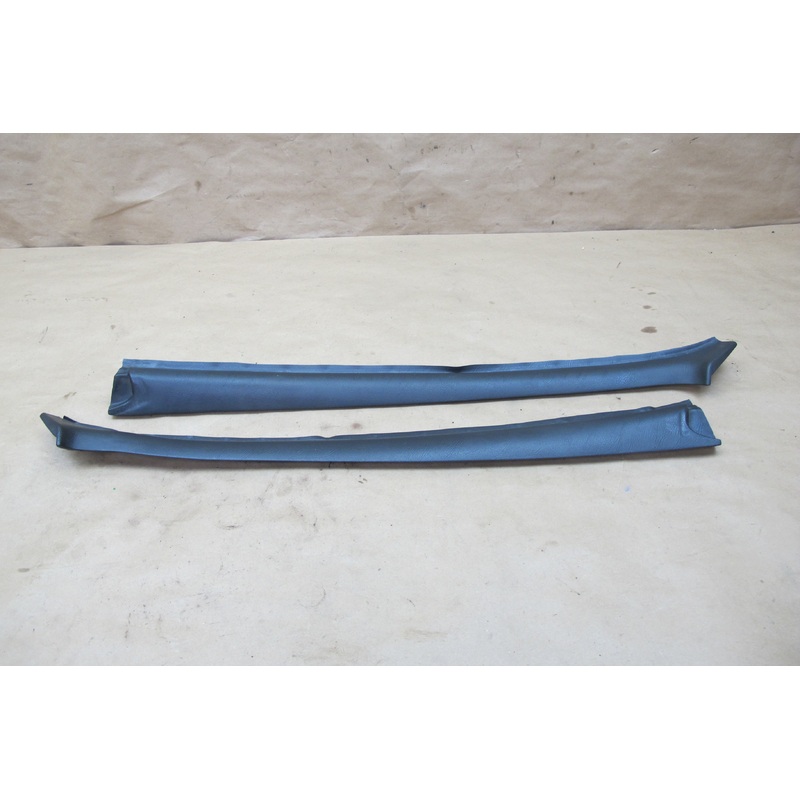 84-89 BMW E24 6-SERIES Set of 2 Front A Pillar Trim Cover Panel OEM