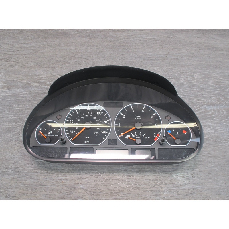 05-06 BMW E46 330ci ZHP 2DOOR A/T Instrument Cluster Gauge Speedometer OEM
