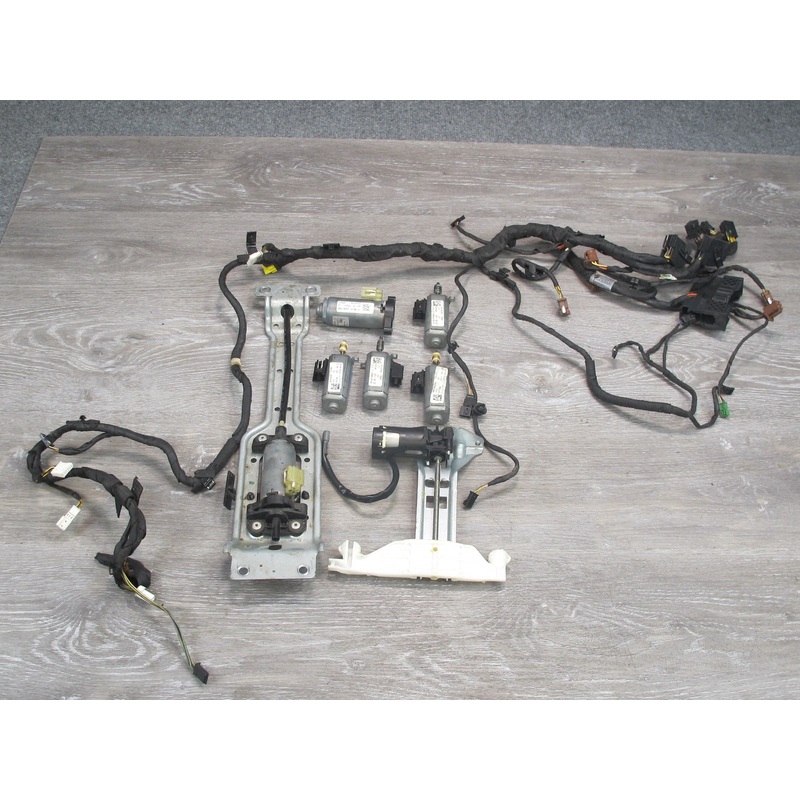06-08 BMW E64 6-SERIES Convertible Front Right Seat Motor Wiring Set OEM