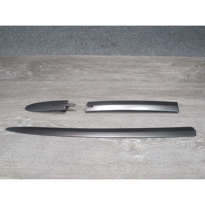 07-13 BMW E93 Convertible TOP Roof Right Side Trim Strip Molding Hinge Set OEM