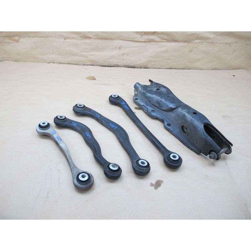 07-13 Mercedes W221 S600 RWD Rear Left Upper & Lower Control Arm Set OEM