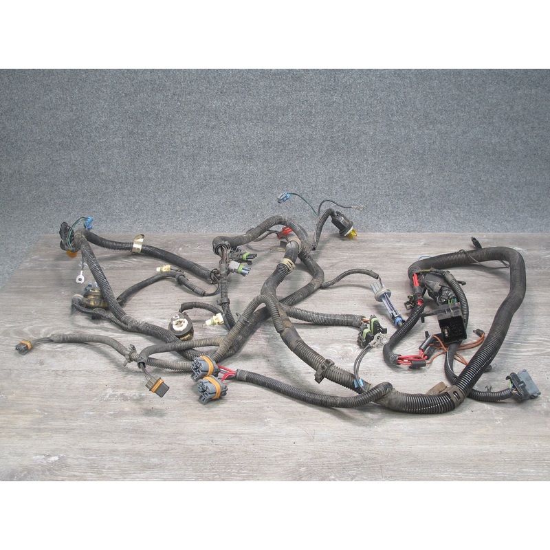 1990 Chevrolet Corvette C4 Front Bumper Headlight Wire Wiring Harness OEM