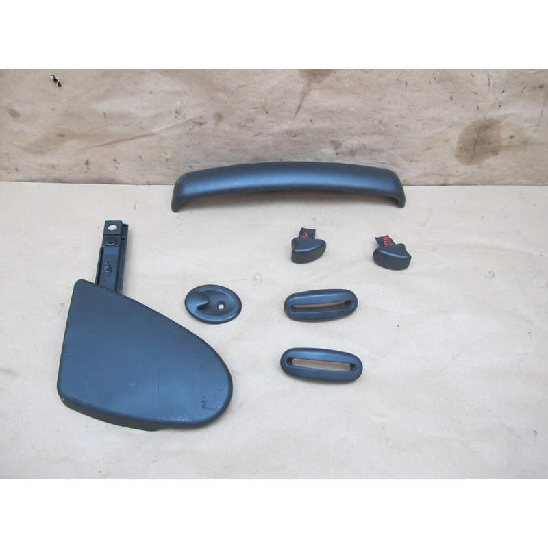 1999-2005 Porsche 911 996 Front Left Side Seat Adjustment Knob Track Trim Set