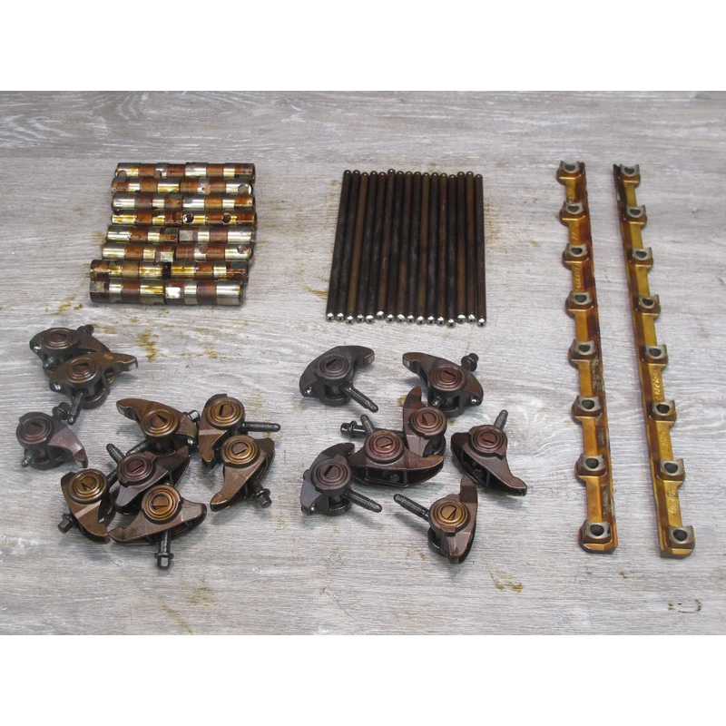 2008-2009 Hummer H2 6.2L V8 Engine Motor Rocker Arm Support Push Rod Lifter Set