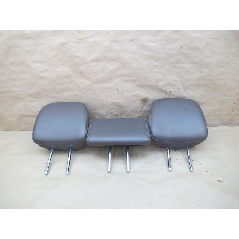 2013-2017 Infiniti JX35 QX60 Rear 2RD ROW Left Center Right Leather Headrest Set