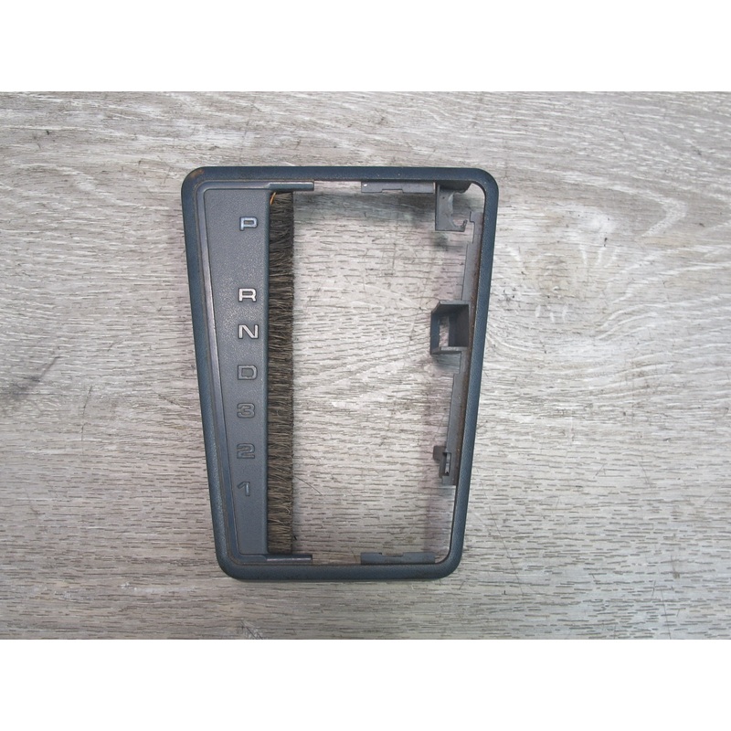 83-87 BMW E24 6-SERIES A/T Transmission Shifter Surround Bezel Trim Panel OEM
