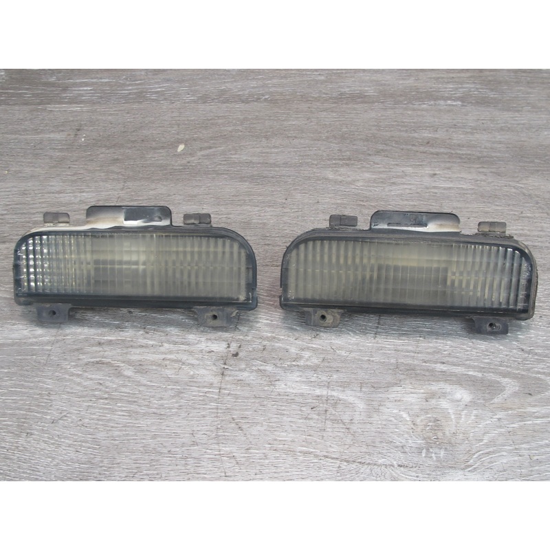 84-90 Chevrolet Corvette C4 Rear Bumper Reverse Back UP Light Lamp Set OEM