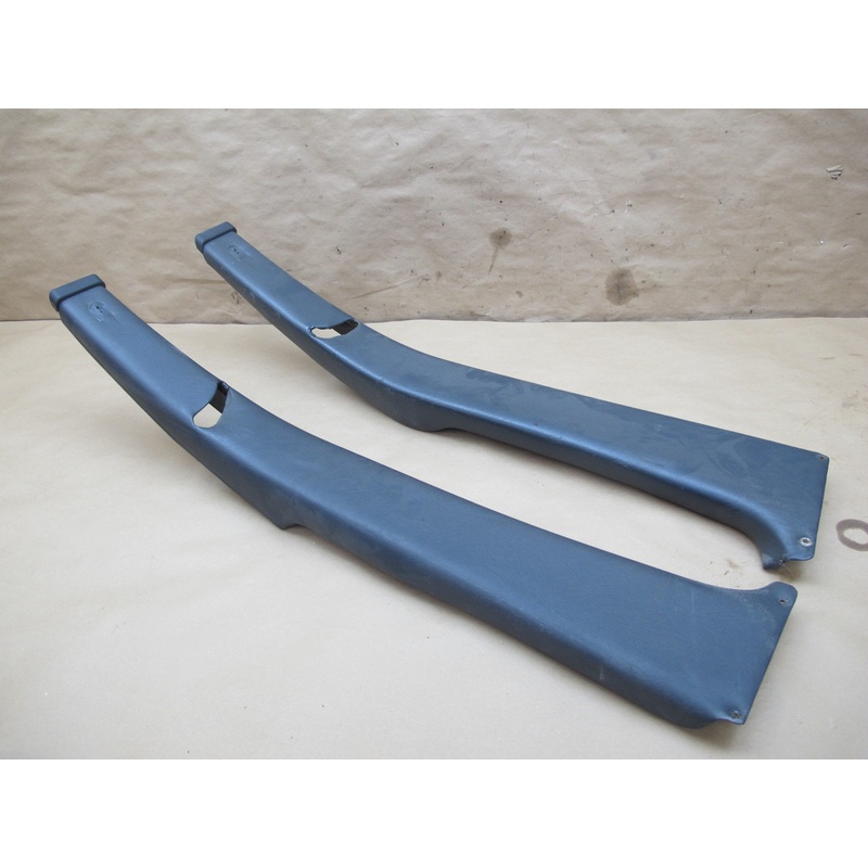 85-87 BMW E24 6-SERIES Set of 2 Left & Right Interior B Pillar Trim Cover OEM