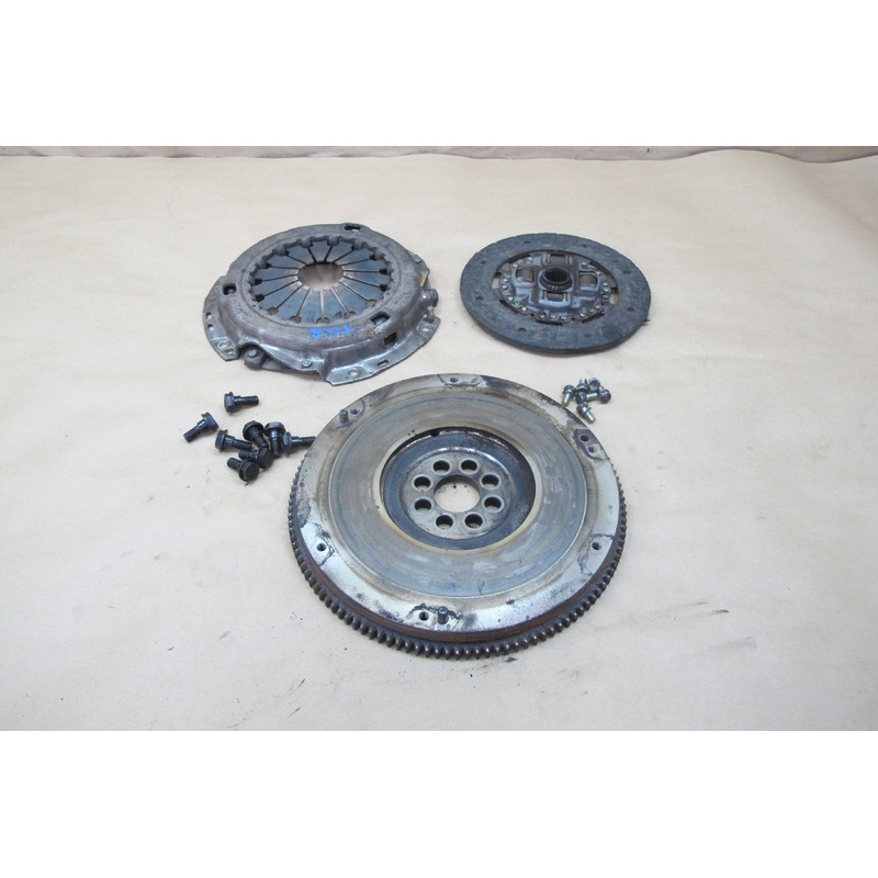 91-92 Toyota SW21L MR2 2.2L 5SFE M/T Flywheel Clutch Pressure Plate Set OEM