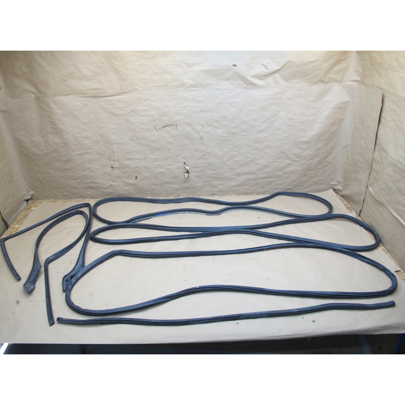 92-96 Lexus SC300 SC400 Underhood Trunk Door Weatherstrip Rubber Seal Set OEM