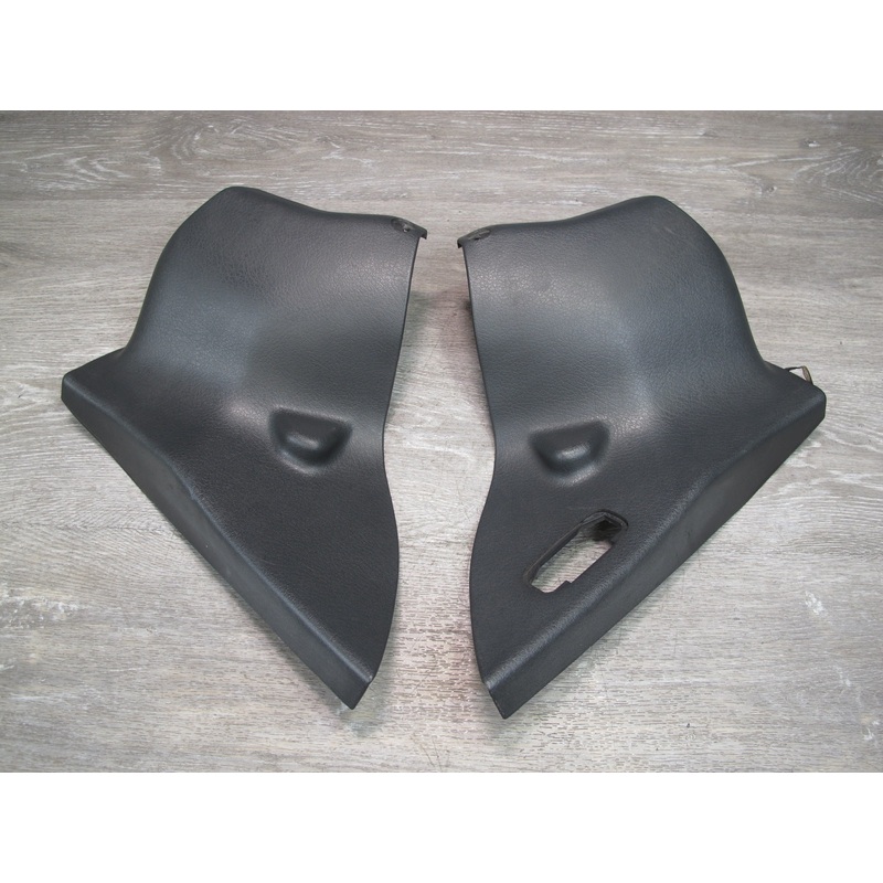 93-96 Nissan Z32 300ZX Convertible Set of 2 Center Pillar Lower Trim Panel OEM
