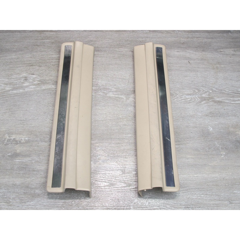 95-97 Lexus UCF20L LS400 Set of 2 Rear Door Scuff Sill Plate Trim OEM