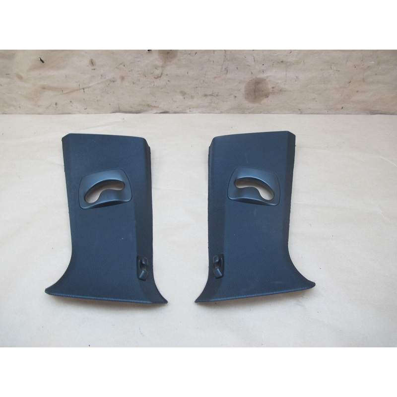 11-16 BMW F10 5-SERIES Left & Right Interior B Pillar Upper Trim Panel Set OEM