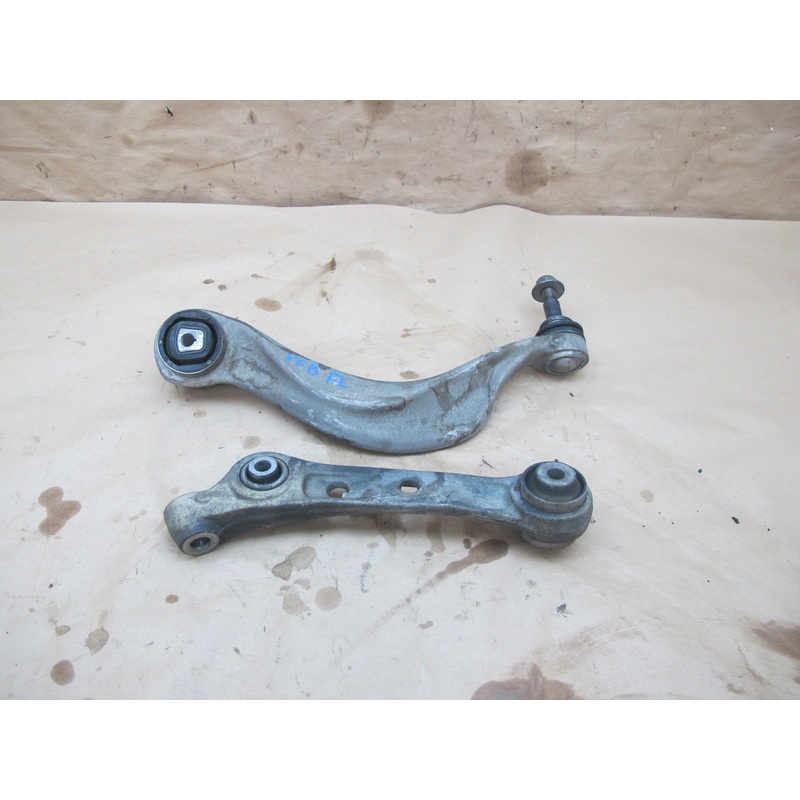 12-16 BMW F10 528iX Front Left Suspension Lower Control Arm Wishbone Set OEM