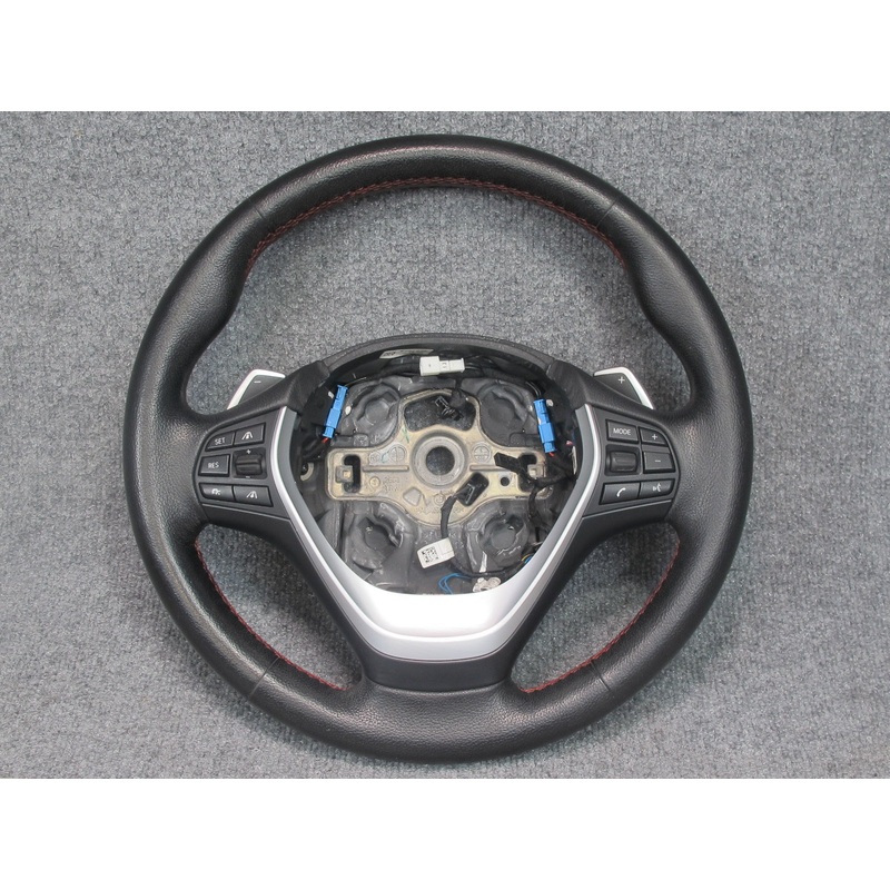 12-18 BMW F30 F32 F33 Leather Sport Steering Wheel Paddle Shifters