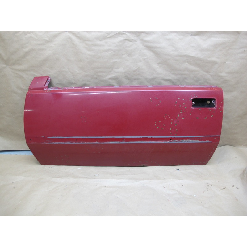 84-86 Toyota Celica Supra MA67 Left Driver Door Shell Panel RED OEM