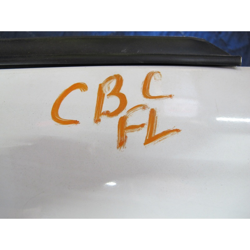 84-94 Chevrolet Corvette C4 Left Driver Door Shell Panel White OEM