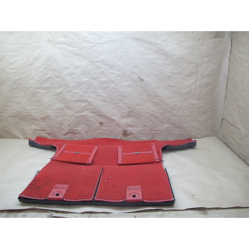 90-91 Chevrolet Corvette C4 Convert Rear Trunk Floor Carpet Cover w Door OEM
