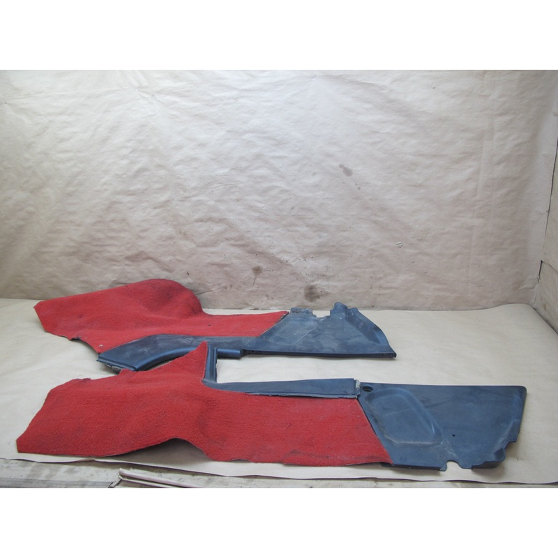 90-93 Chevrolet Corvette C4 Left & Right Center Console Carpet Cover Set OEM
