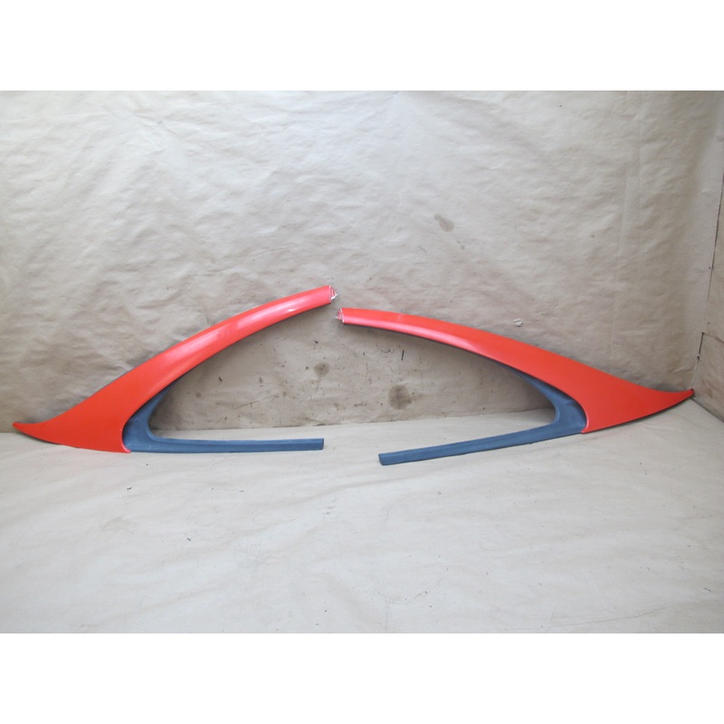 91-96 Dodge Stealth R/T Rear Left Right C Pillar Quarter Molding Trim Set OEM