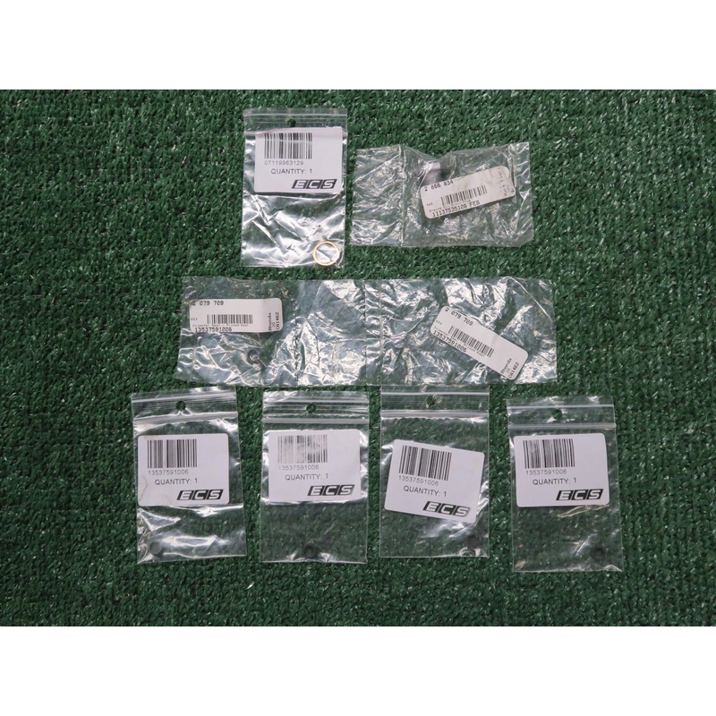 BMW Bosch Fuel Injector Seal 13537591006 Set of 6  and Drain plug with seal set