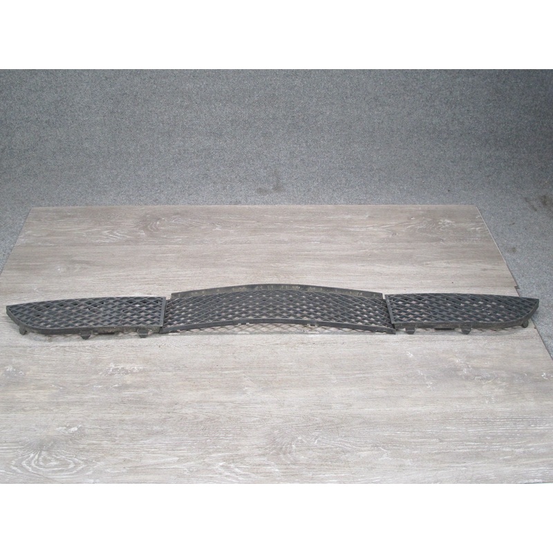 06-08 BMW E65 E66 E67 7-SERIES Set of 3 Front Bumper Lower Grille Trim OEM
