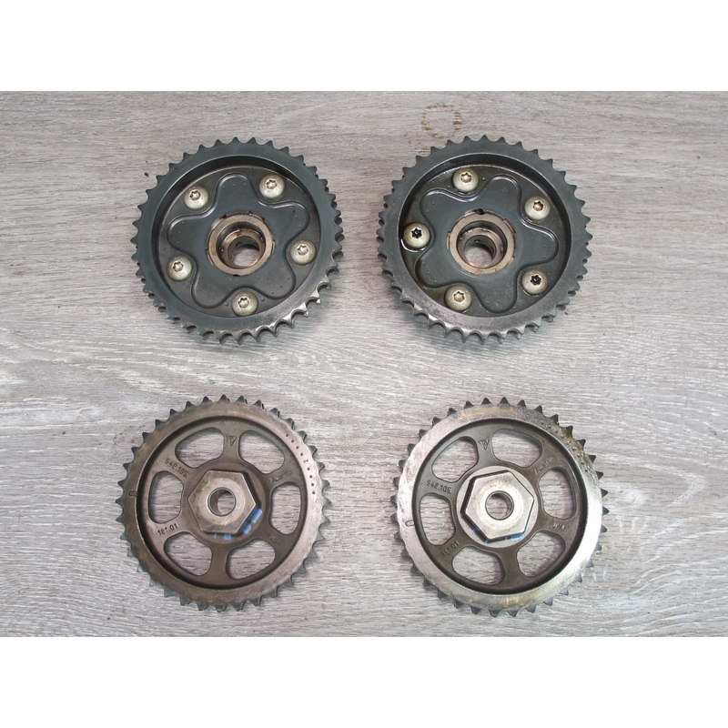 2003-2006 Porsche Cayenne 955 4.5T Camshaft Gear Adjuster Sprocket Set of 4