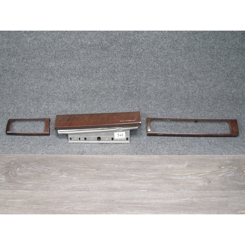 92-94 Lexus UZZ30L SC300 SC400 Set of 3 Dash Wood Trim Bezel Cover Panel OEM