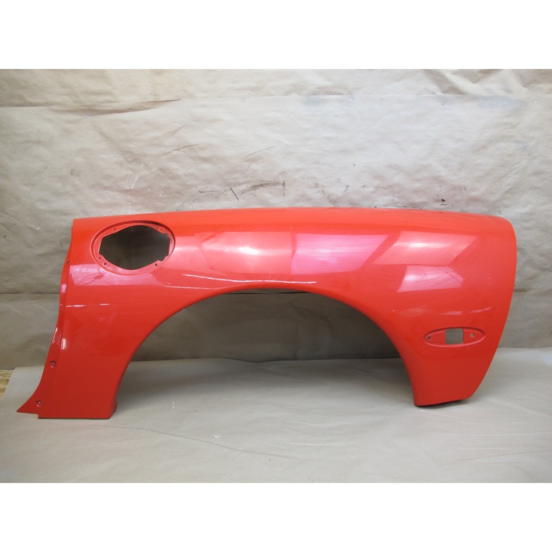 97-04 Chevrolet Corvette C5 Coupe Rear Left Quarter Shell Panel Cover RED OEM