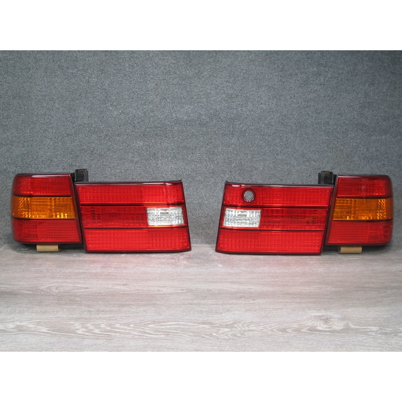 98-00 Lexus UCF20L LS400 Set of 4 Rear Inner & Outer Tail Light Lamp OEM