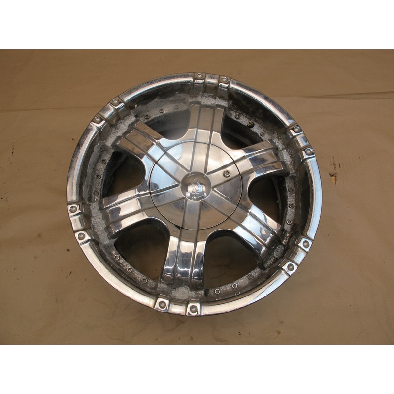 ION 199 Series Chrome 17" R17 Alloy Wheel Rim 17x8J ET0 6x139.7