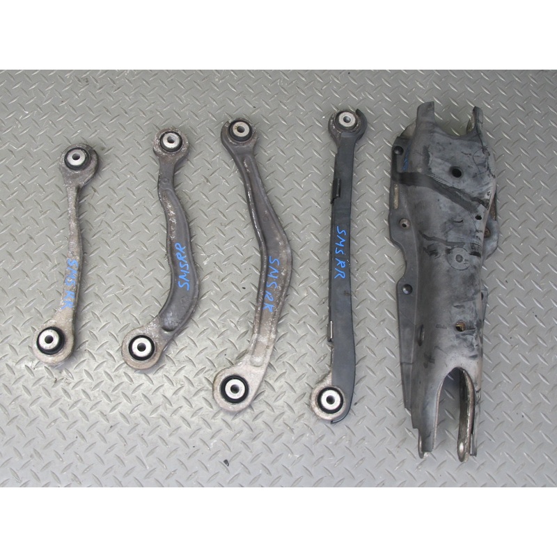 07-13 Mercedes W221 S-class Set of 5 Rear Right Upper & Lower Control Arm OEM