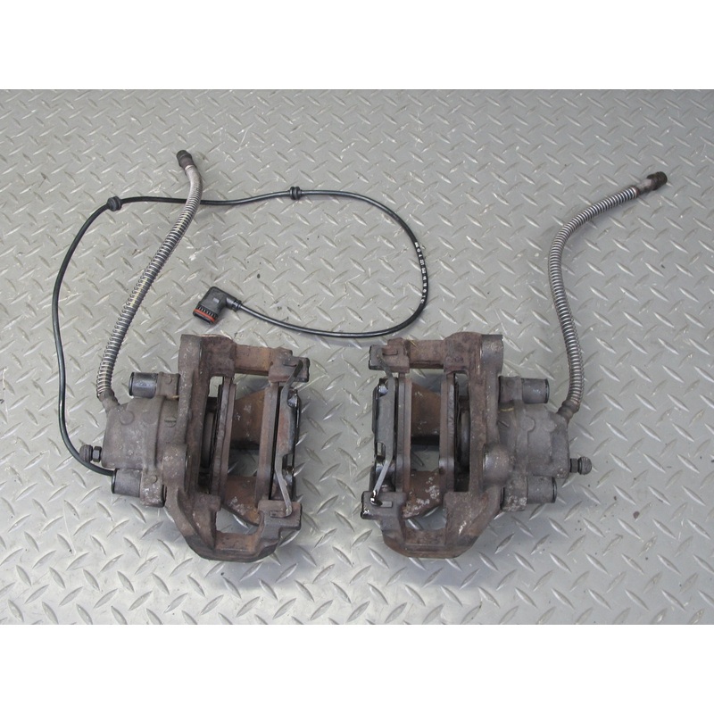 07-13 Mercedes W221 S550 AWD Set of 2 Rear Left & Right Brake Caliper OEM