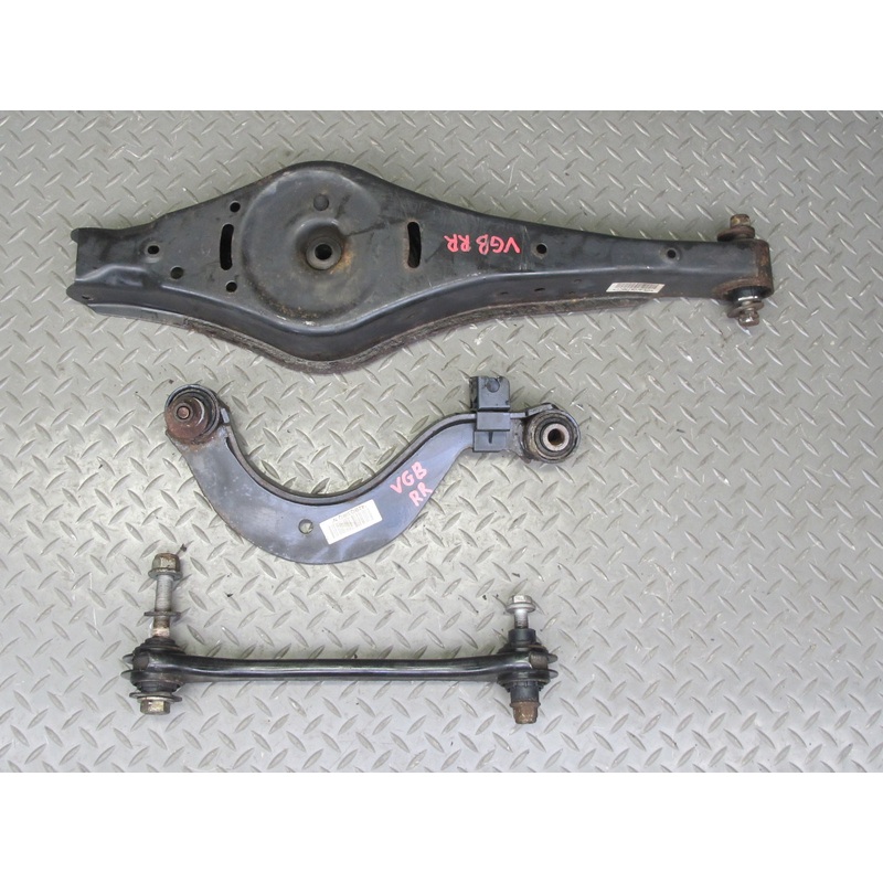 12-13 VW Golf R MK6 Set of 3 Rear Right Suspension Upper & Lower Control Arm OEM