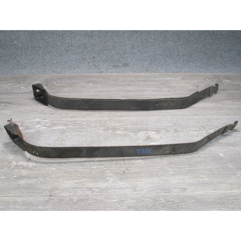 79-83 Datsun Nissan 280ZX S130 Set of 2 Fuel Gas Tank Strap Mount Bracket OEM