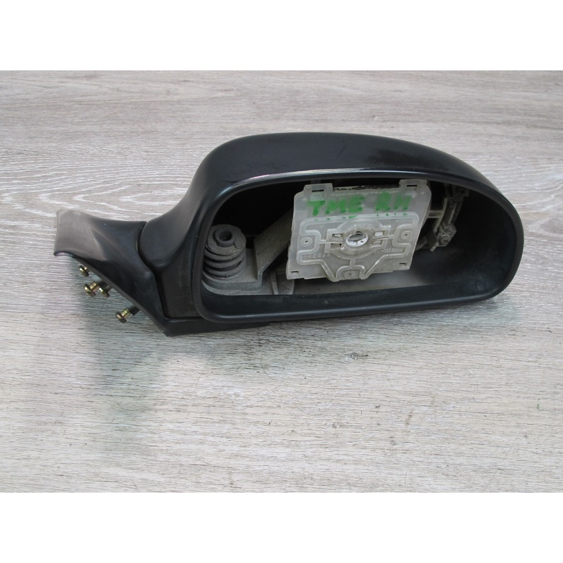 91-95 Toyota SW21L MR2 Right Pass Door Side View Power Mirror Black NO Glass OEM