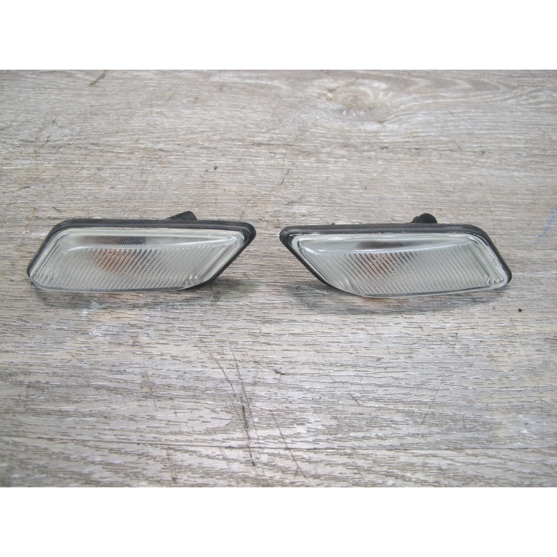96-02 BMW E36/7 Z3 Front Right & Left Fender Marker Turn Signal Light Set OEM