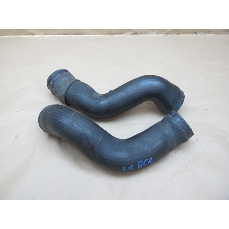 03-10 Bentley Continental 6.0L Left & Right Intercooler Hose Pipe Line Set of 2