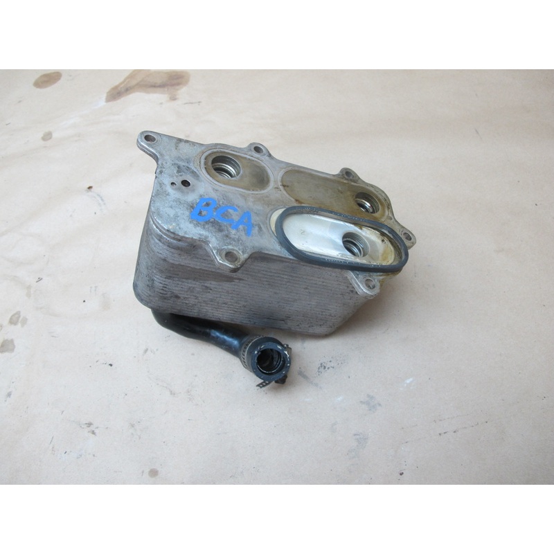 03-10 Bentley Continental GTC GT Flying Spur Engine Oil Cooler Heat Exchanger
