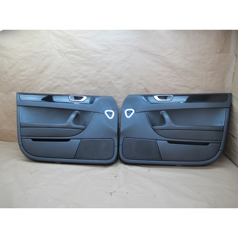 06-08 Bentley Continental Flying Spur Front Door Interior Trim Cover Panel Set