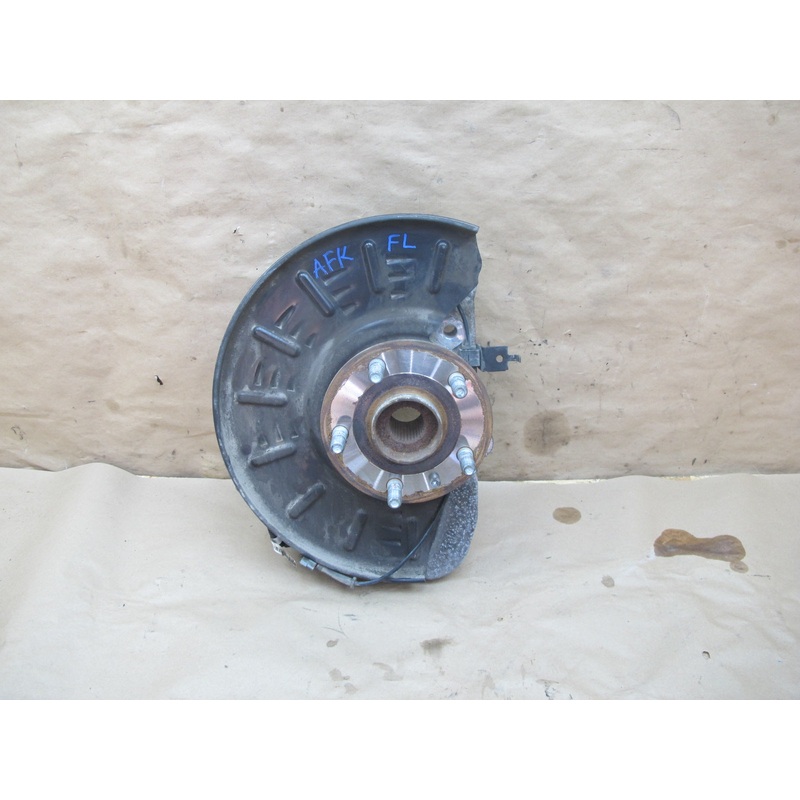 11-12 Fisker Karma Front Left Spindle Knuckle Wheel Hub Bearing 61K Miles OEM