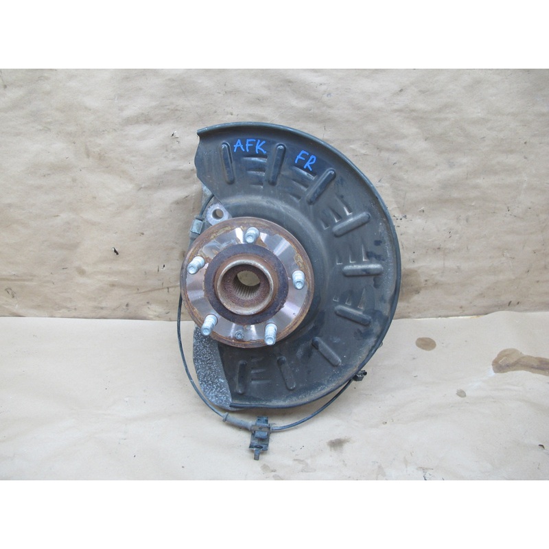 11-12 Fisker Karma Front Right Spindle Knuckle Wheel Hub Bearing 61K Miles OEM